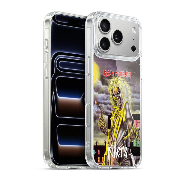 Iron Maiden Album Covers Killers Soft Gel Case for Apple iPhone 17 Pro Max