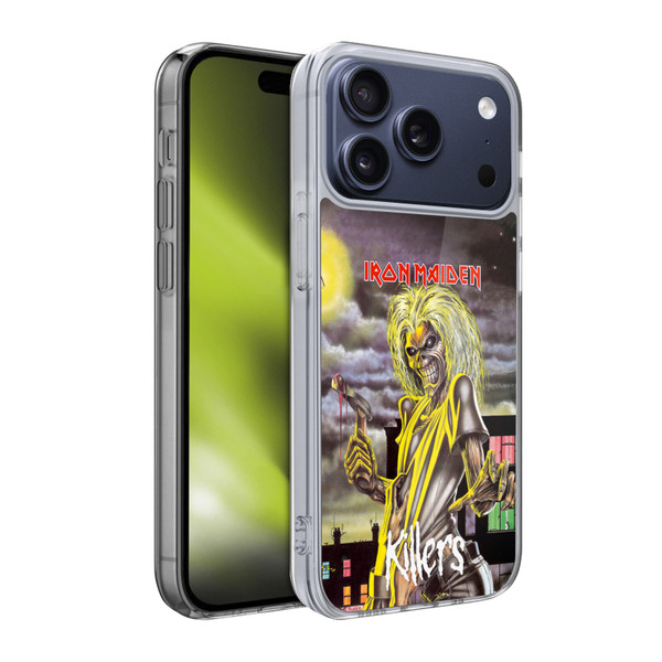 Iron Maiden Album Covers Killers Soft Gel Case for Apple iPhone 17 Pro