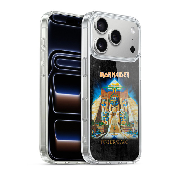 Iron Maiden Album Covers Powerslave Soft Gel Case for Apple iPhone 17 Pro