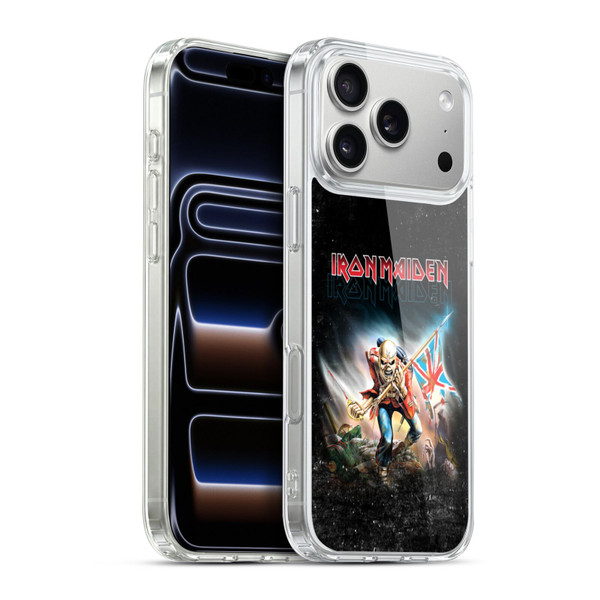 Iron Maiden Art Trooper 2016 Soft Gel Case for Apple iPhone 17 Pro Max