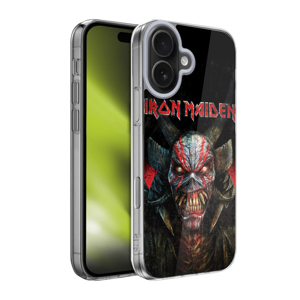 Iron Maiden Senjutsu Back Cover Death Snake Soft Gel Case for Apple iPhone 17