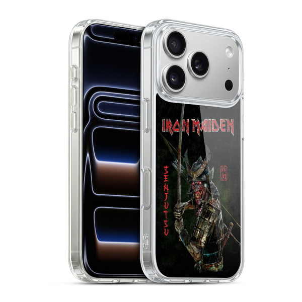 Iron Maiden Senjutsu Album Cover Soft Gel Case for Apple iPhone 17 Pro