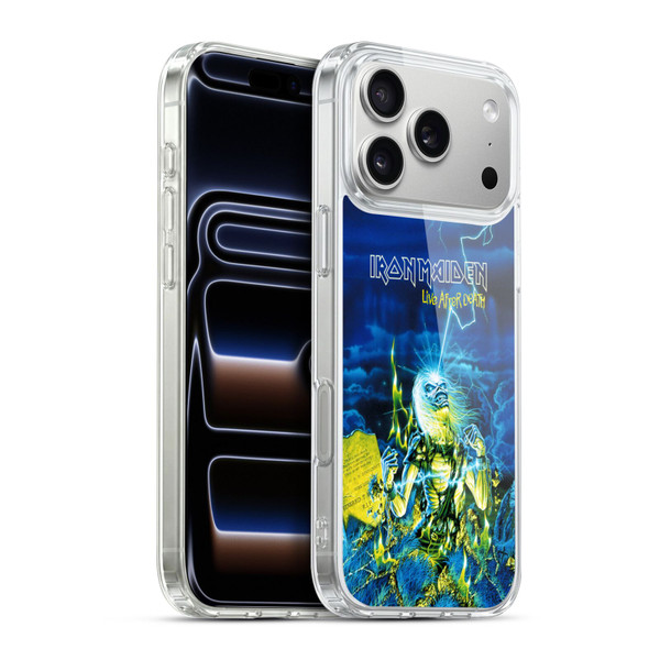 Iron Maiden Tours Live After Death Soft Gel Case for Apple iPhone 17 Pro Max