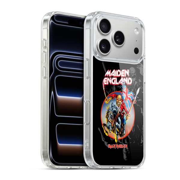 Iron Maiden Tours England Soft Gel Case for Apple iPhone 17 Pro