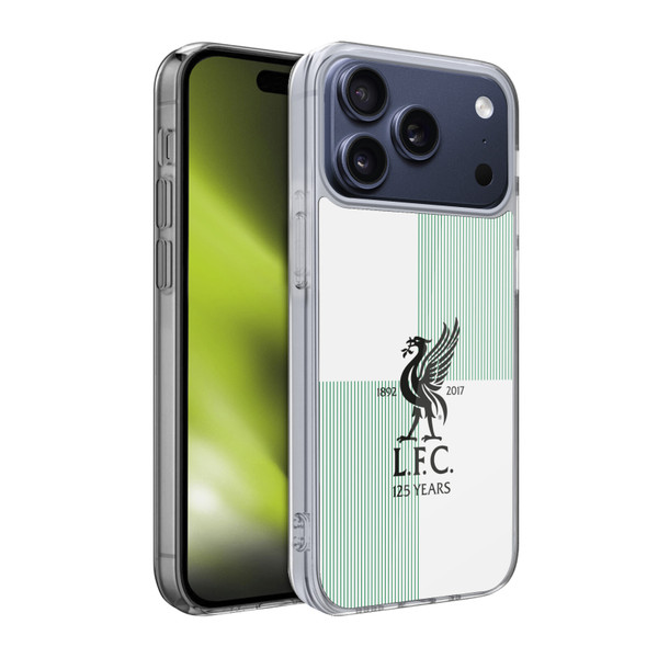 Liverpool Football Club Kit 2017/18 Liver Bird Away Shirt Soft Gel Case for Apple iPhone 17 Pro