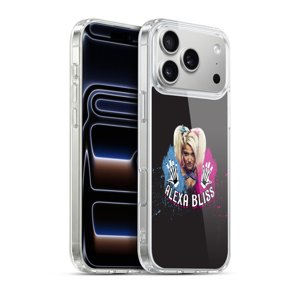 WWE Alexa Bliss Splatt Soft Gel Case for Apple iPhone 17 Pro Max