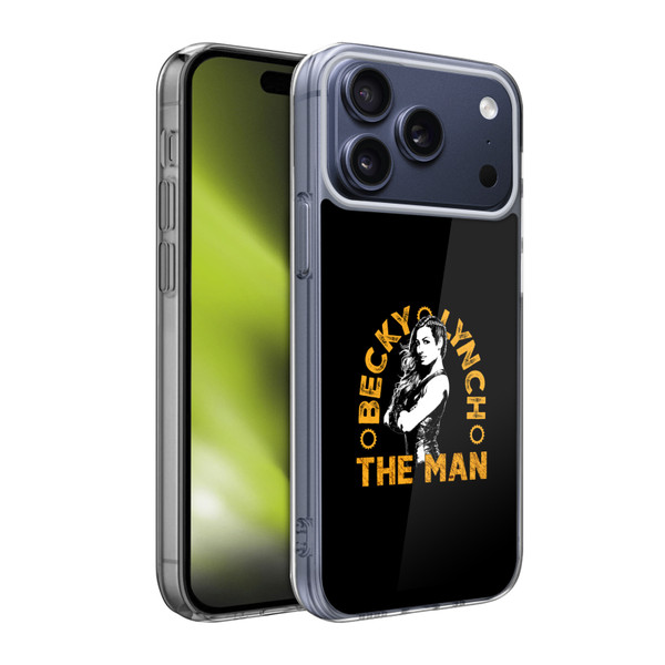 WWE Becky Lynch The Man Image 2 Soft Gel Case for Apple iPhone 17 Pro Max