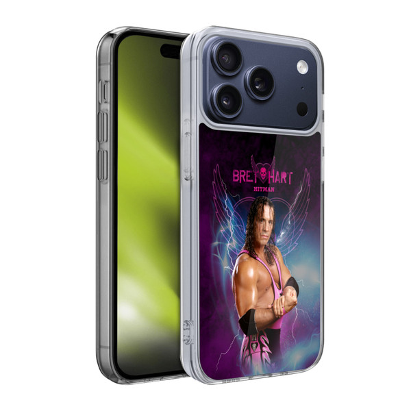 WWE Bret Hart Flex Stance Soft Gel Case for Apple iPhone 17 Pro