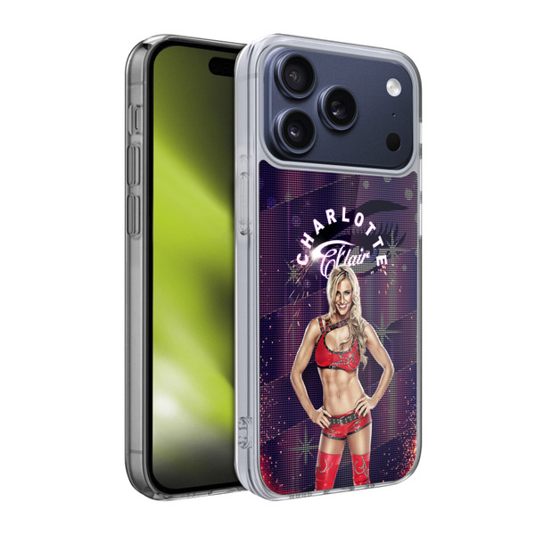 WWE Charlotte Flair Photo Soft Gel Case for Apple iPhone 17 Pro