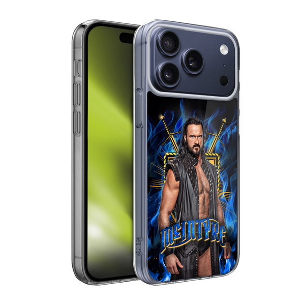 WWE D. McIntyre Graphics Drew McIntyre Soft Gel Case for Apple iPhone 17 Pro Max