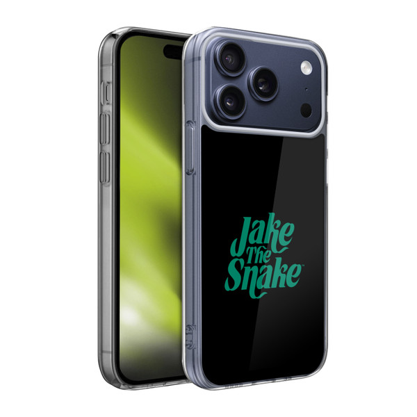 WWE Jake The Snake Roberts Graphic Soft Gel Case for Apple iPhone 17 Pro Max
