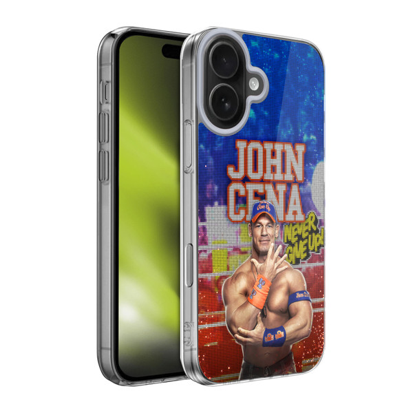 WWE 2017 John Cena LED Image Soft Gel Case for Apple iPhone 17
