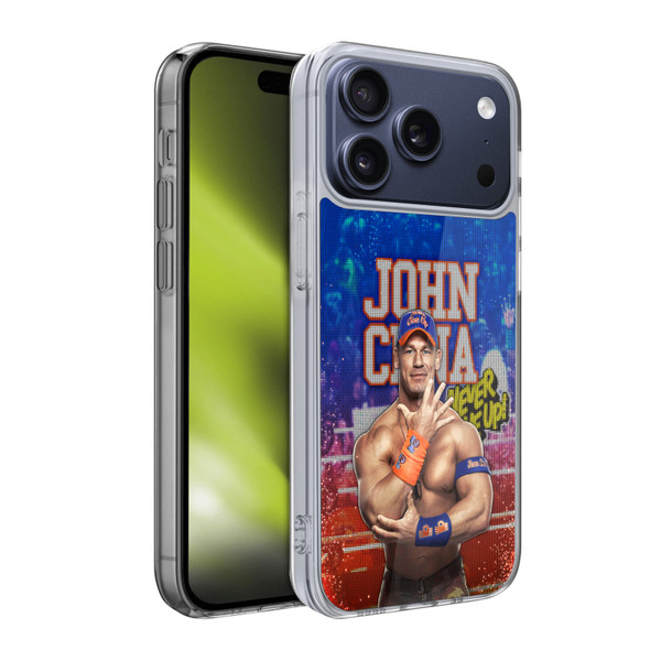 WWE 2017 John Cena LED Image Soft Gel Case for Apple iPhone 17 Pro