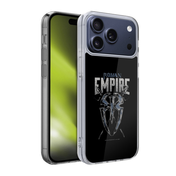 WWE Roman Reigns Roman Empire Soft Gel Case for Apple iPhone 17 Pro