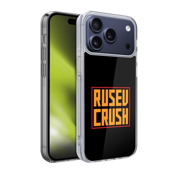 WWE Rusev Logo Soft Gel Case for Apple iPhone 17 Pro
