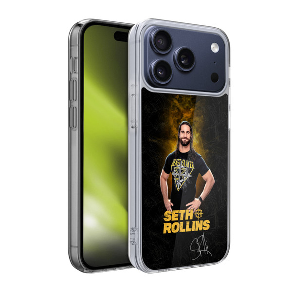 WWE Seth Rollins Monday Night Messiah Soft Gel Case for Apple iPhone 17 Pro