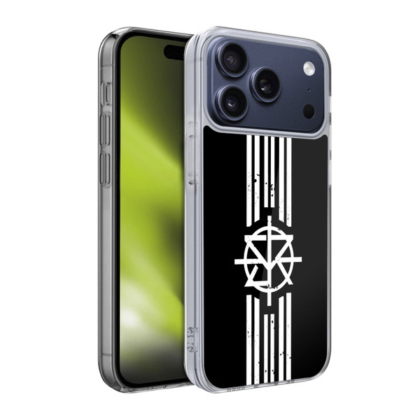 WWE Seth Rollins Striped Logo Soft Gel Case for Apple iPhone 17 Pro