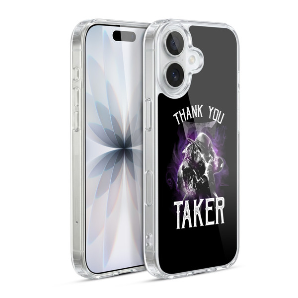WWE 2017/18 Superstars Undertaker Thank You Soft Gel Case for Apple iPhone 17