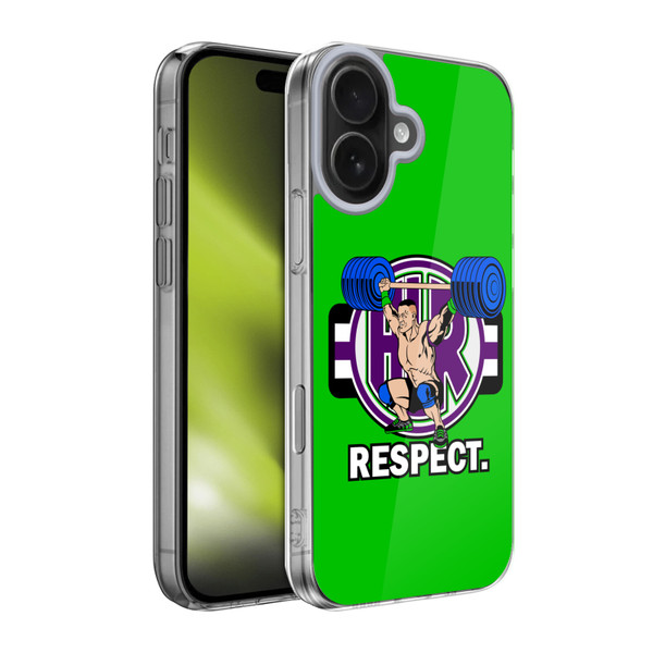 WWE 2017/18 Superstars 4 John Cenation Respect Soft Gel Case for Apple iPhone 17