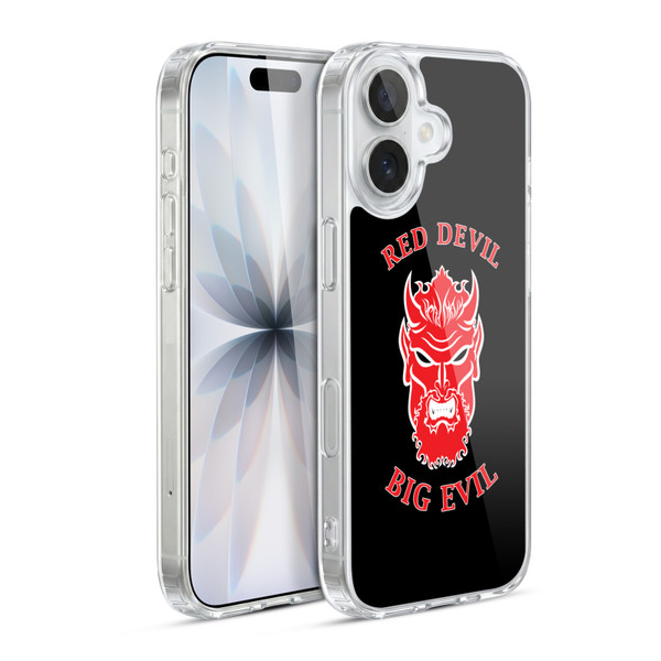 WWE Superstars 8 Undertaker Red Devil Big Evil Soft Gel Case for Apple iPhone 17