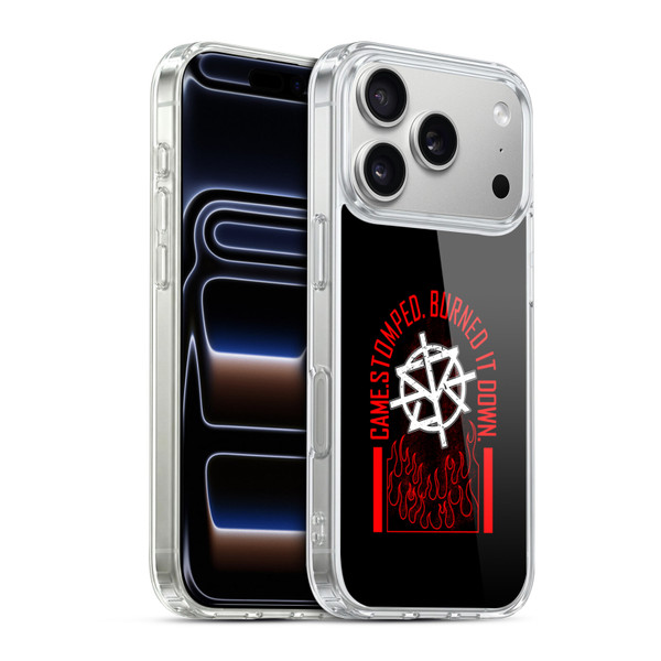 WWE Superstars 8 Seth Rollins Burned It Down Soft Gel Case for Apple iPhone 17 Pro