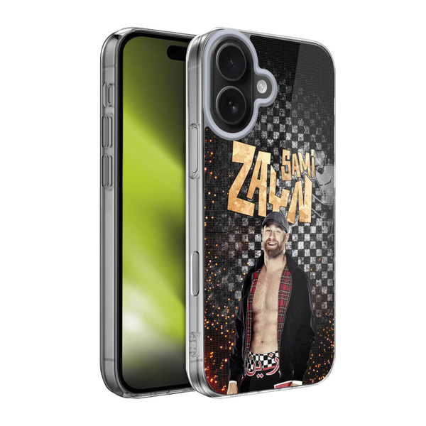 WWE Sami Zayn LED Image Soft Gel Case for Apple iPhone 17