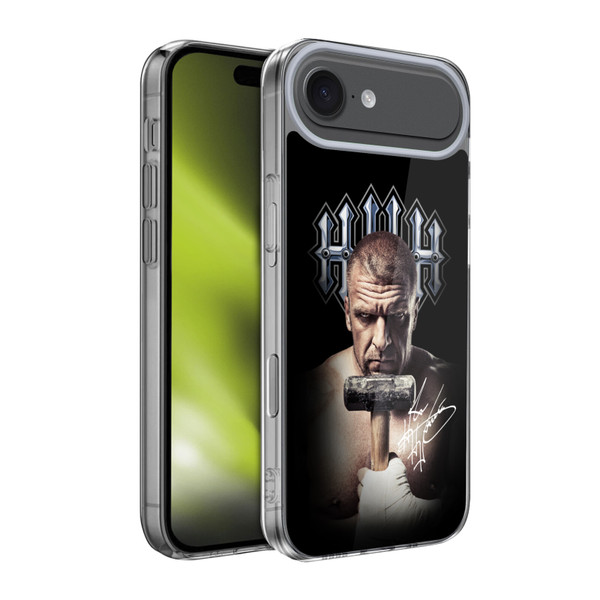 WWE Triple H Photo Hammer Soft Gel Case for Apple iPhone 17 Air WWE Triple H Photo Hammer Soft Gel Case for Apple iPhone 17 Air