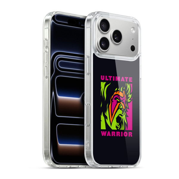 WWE Ultimate Warrior Illustrated Soft Gel Case for Apple iPhone 17 Pro Max