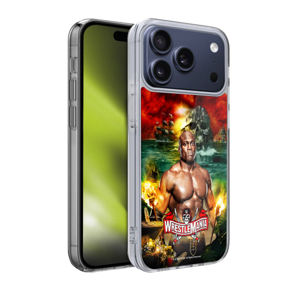 WWE Wrestlemania 37 Superstars Bobby Lashley Soft Gel Case for Apple iPhone 17 Pro WWE Wrestlemania 37 Superstars Bobby Lashley Soft Gel Case for Apple iPhone 17 Pro