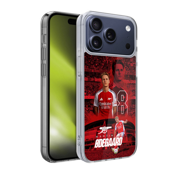 Arsenal FC 2024/25 First Team Martin Ødegaard Soft Gel Case for Apple iPhone 17 Pro Arsenal FC 2024/25 First Team Martin Ødegaard Soft Gel Case for Apple iPhone 17 Pro