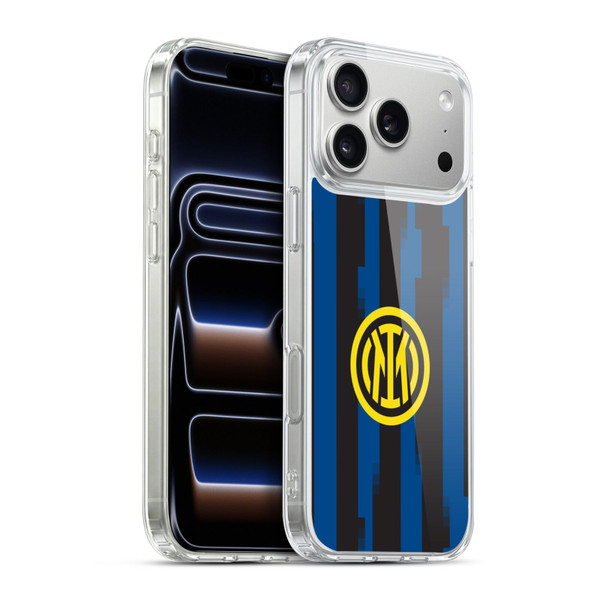 Fc Internazionale Milano 2023/24 Crest Kit Home Soft Gel Case for Apple iPhone 17 Pro Max