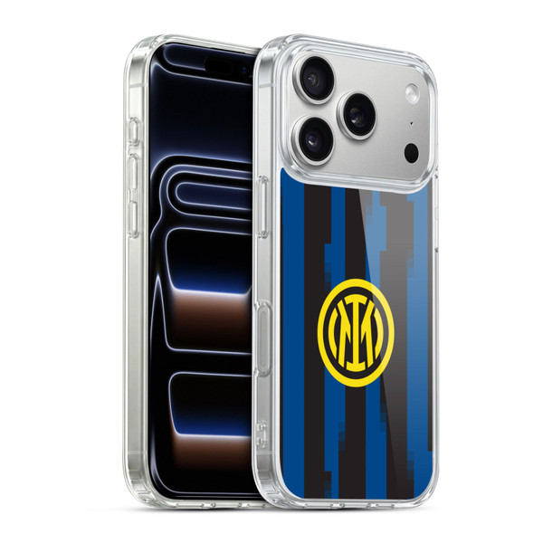 Fc Internazionale Milano 2023/24 Crest Kit Home Soft Gel Case for Apple iPhone 17 Pro