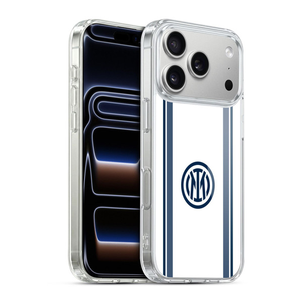 Fc Internazionale Milano 2024/25 Crest Kit Away Soft Gel Case for Apple iPhone 17 Pro