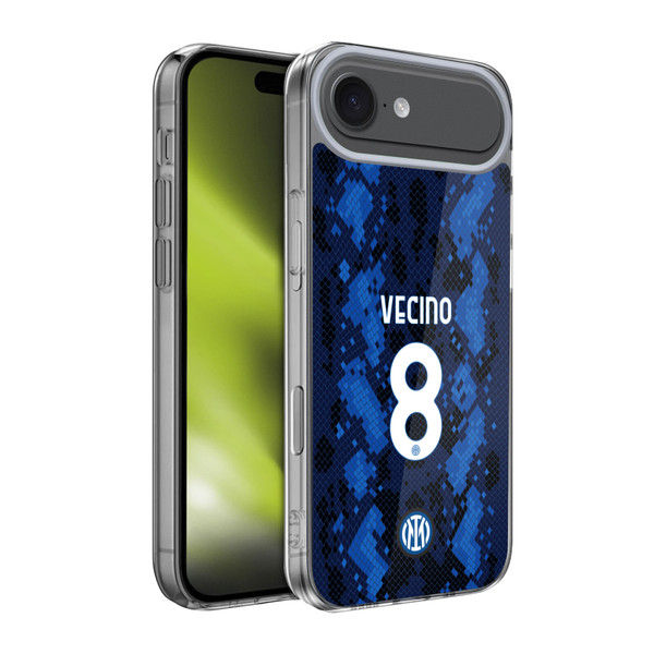 Fc Internazionale Milano 2021/22 Players Home Kit Matías Vecino Soft Gel Case for Apple iPhone 17 Air Fc Internazionale Milano 2021/22 Players Home Kit Matías Vecino Soft Gel Case for Apple iPhone 17 Air