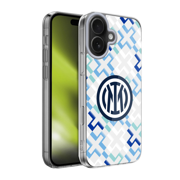 Fc Internazionale Milano 2025/26 Crest Kit Away Soft Gel Case for Apple iPhone 17