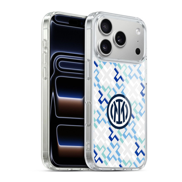 Fc Internazionale Milano 2025/26 Crest Kit Away Soft Gel Case for Apple iPhone 17 Pro