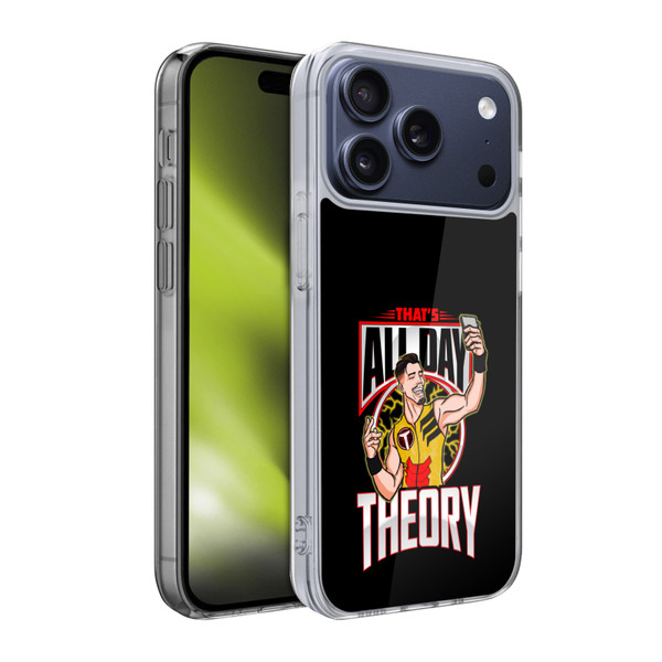 WWE Austin Theory All Day Theory Soft Gel Case for Apple iPhone 17 Pro
