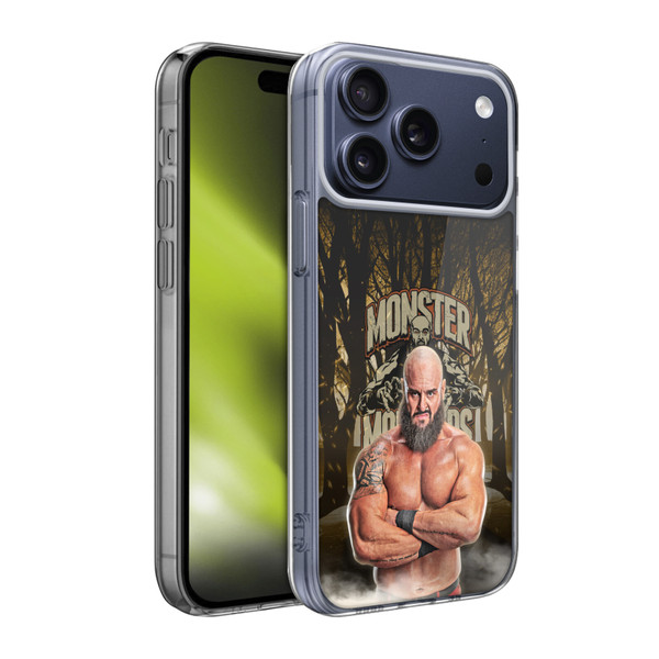 WWE Braun Strowman Portrait Soft Gel Case for Apple iPhone 17 Pro Max
