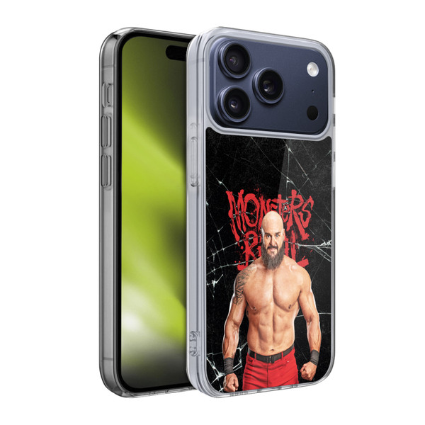 WWE Braun Strowman Monsters Are Real Soft Gel Case for Apple iPhone 17 Pro