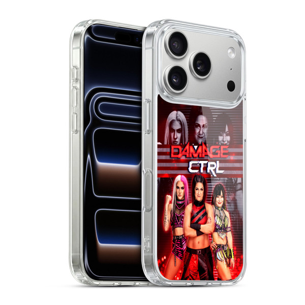 WWE Damage CTRL Bayley, Dakota Kai, Iyo Sky Soft Gel Case for Apple iPhone 17 Pro
