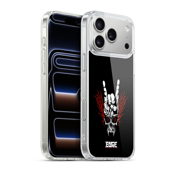 WWE Edge Skull Soft Gel Case for Apple iPhone 17 Pro Max