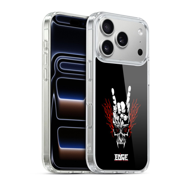 WWE Edge Skull Soft Gel Case for Apple iPhone 17 Pro
