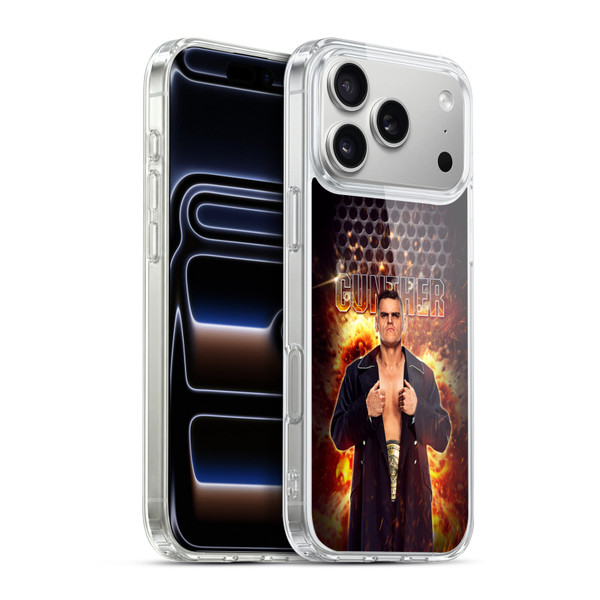 WWE Gunther Portrait Soft Gel Case for Apple iPhone 17 Pro Max