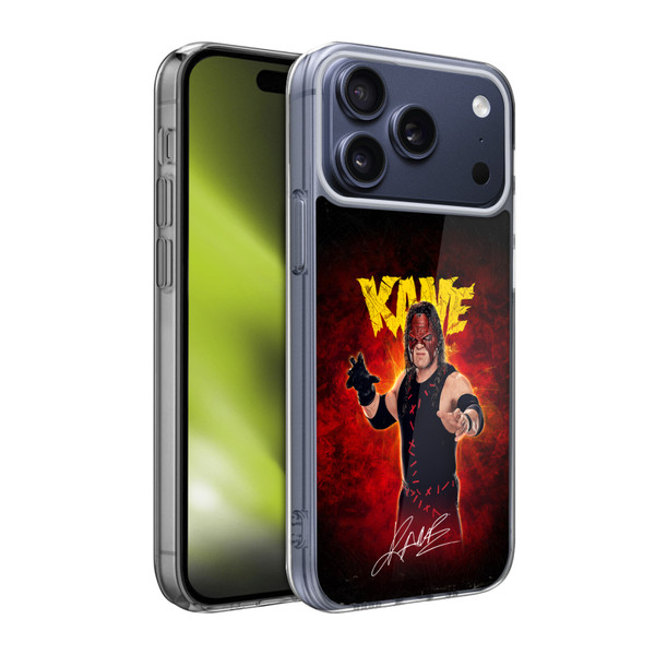 WWE Kane LED Image Soft Gel Case for Apple iPhone 17 Pro Max