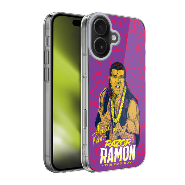 WWE Razor Ramon The Bad Guy Soft Gel Case for Apple iPhone 17