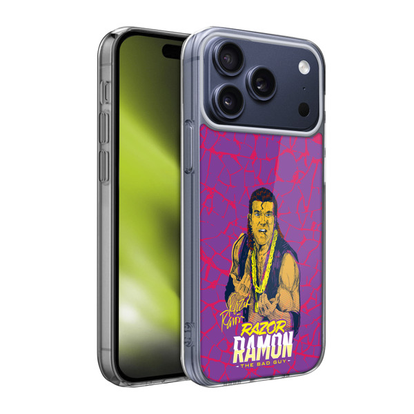 WWE Razor Ramon The Bad Guy Soft Gel Case for Apple iPhone 17 Pro Max