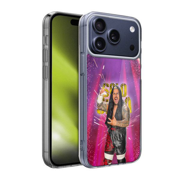 WWE Solo Sikoa Portrait Soft Gel Case for Apple iPhone 17 Pro Max