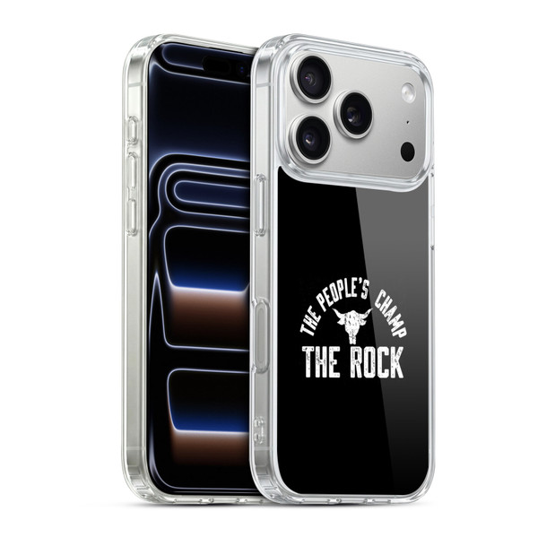 WWE The Rock The People's Champ Soft Gel Case for Apple iPhone 17 Pro