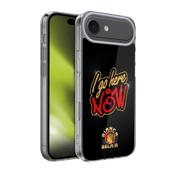 WWE Bianca Belair Graphics I Go Here Now Soft Gel Case for Apple iPhone 17 Air