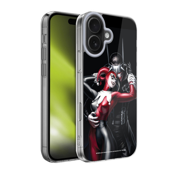 Batman DC Comics 90th Anniversary Comic Books Harley Quinn Soft Gel Case for Apple iPhone 17